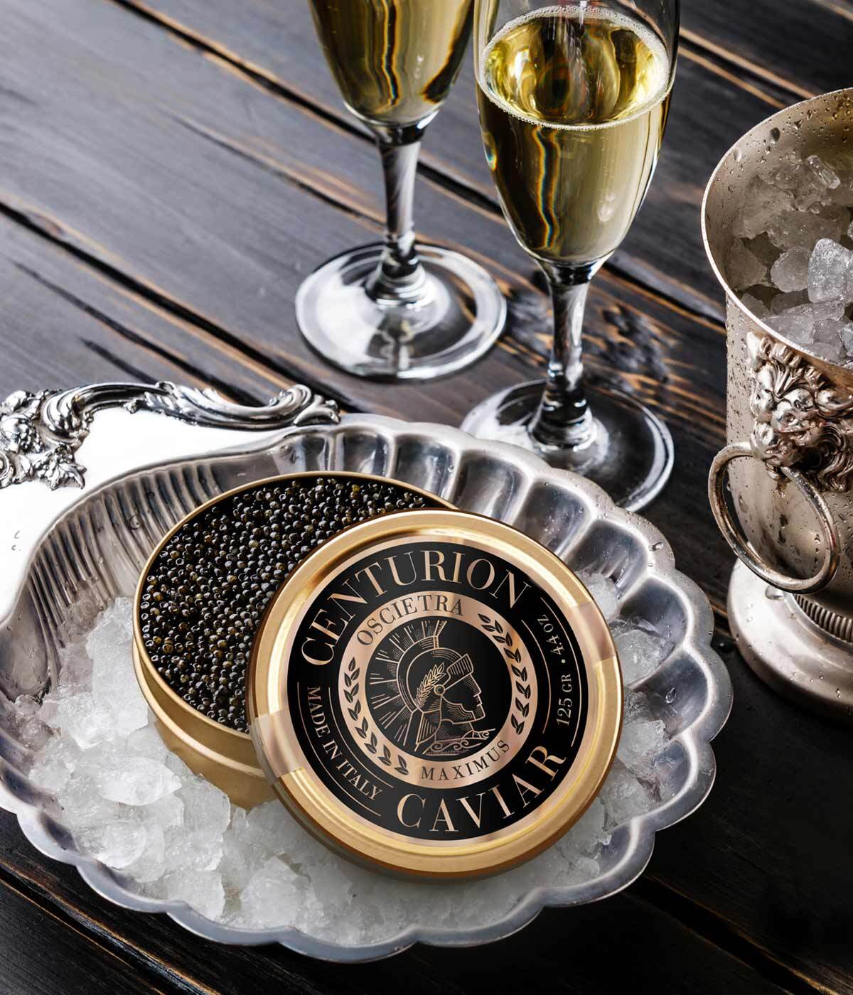 Imaginity, Centurion Caviar, Logo, Brand, Pack Design, Premium, Flavors