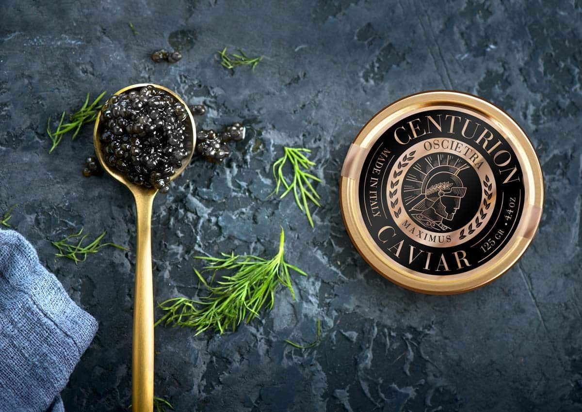 Imaginity, Centurion Caviar, Pack Design, Brand, Logo, Gourmet