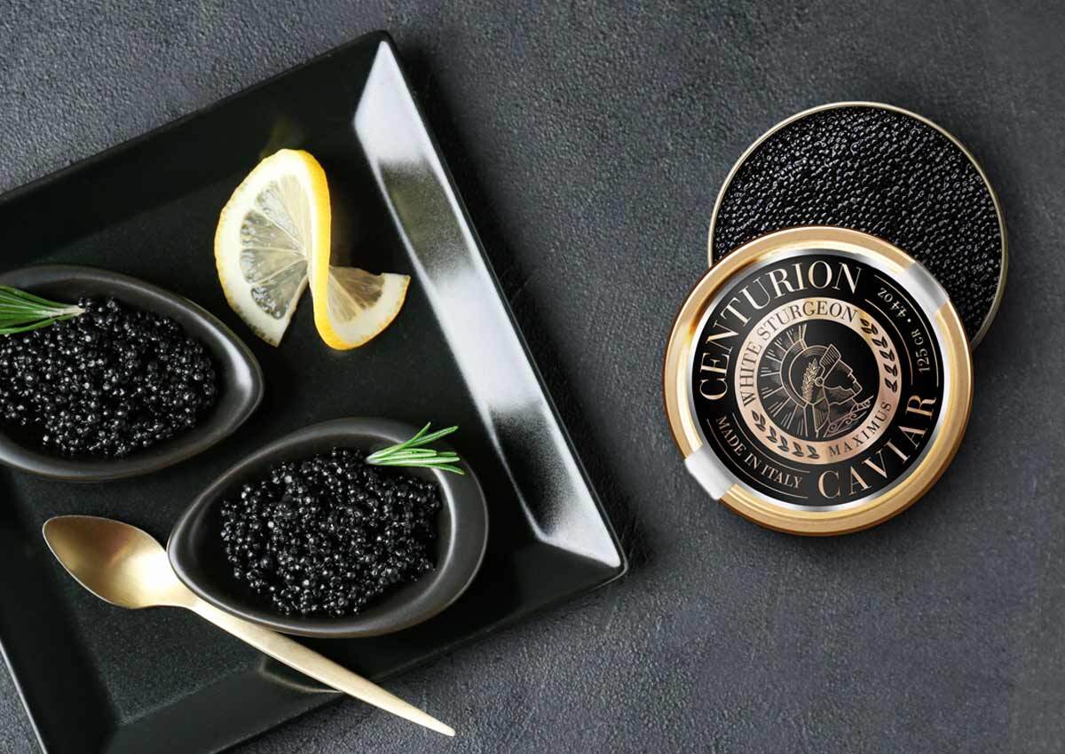 Imaginity, Centurion Caviar, Packaging Design, Brand, Logo, Gourmet