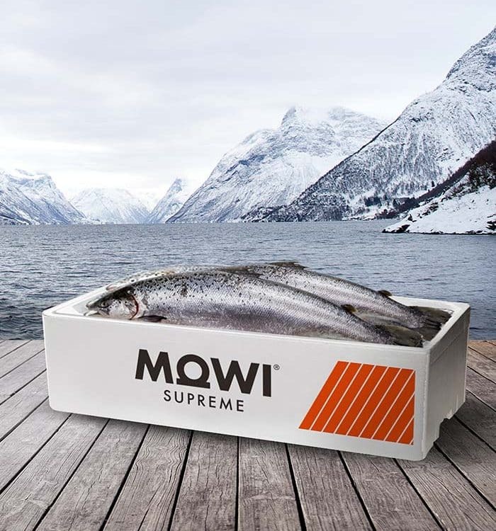 Imaginity, Mowi Supreme, Diseño de Packaging, Caja de salmón
