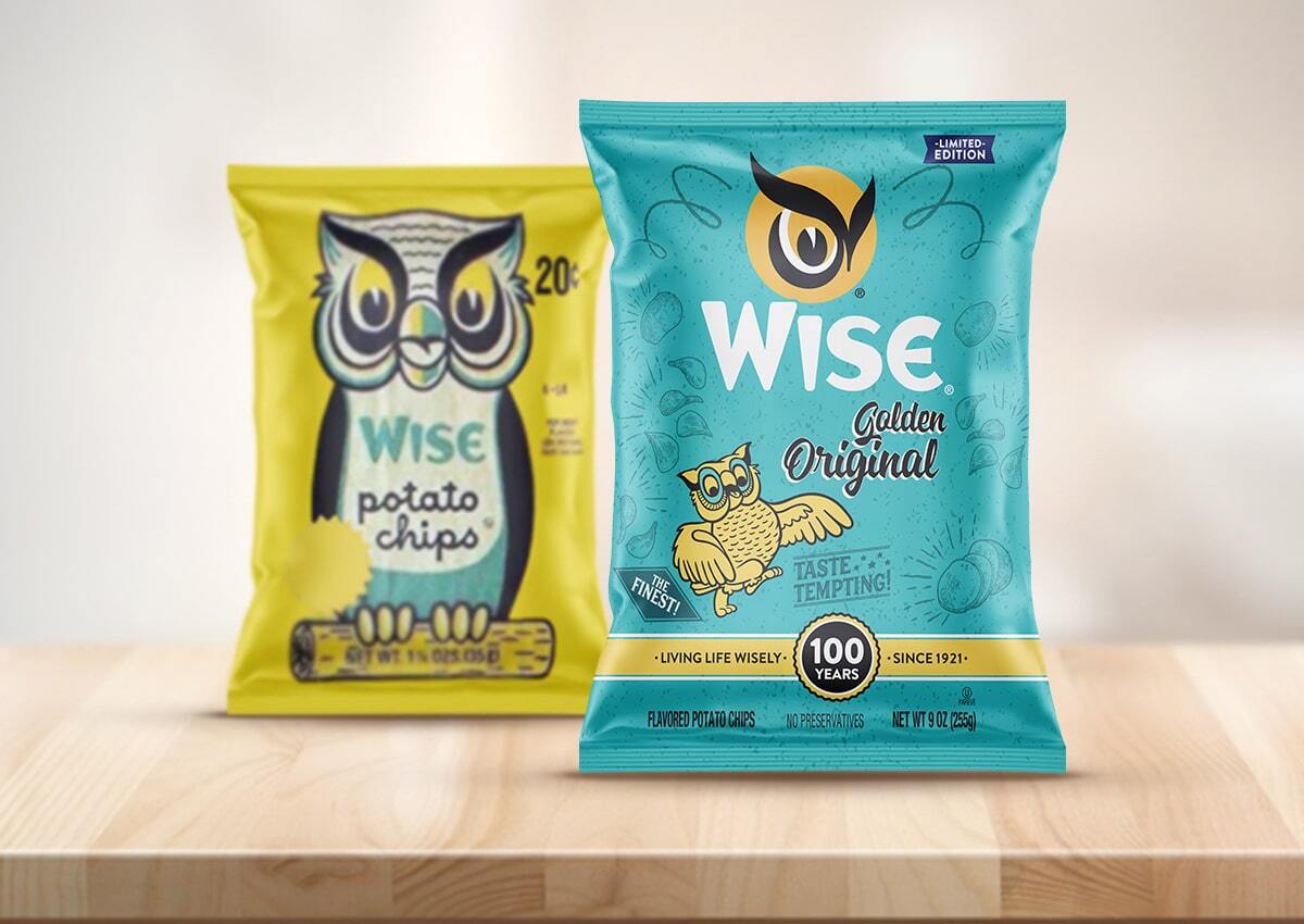 Imaginity_Wise, Retro, Packaging, Snacks, Potato Chips