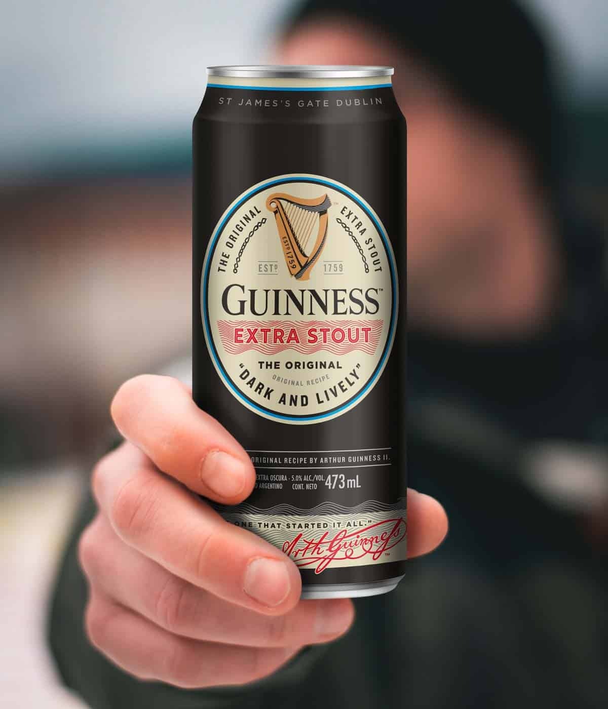 Imaginity, Guinness, Original, Pack Design Can, Extra Stout