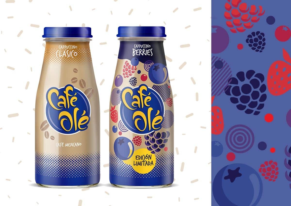 Imaginity, Cafe Ole, Special Editions, Packaging Design, Berries