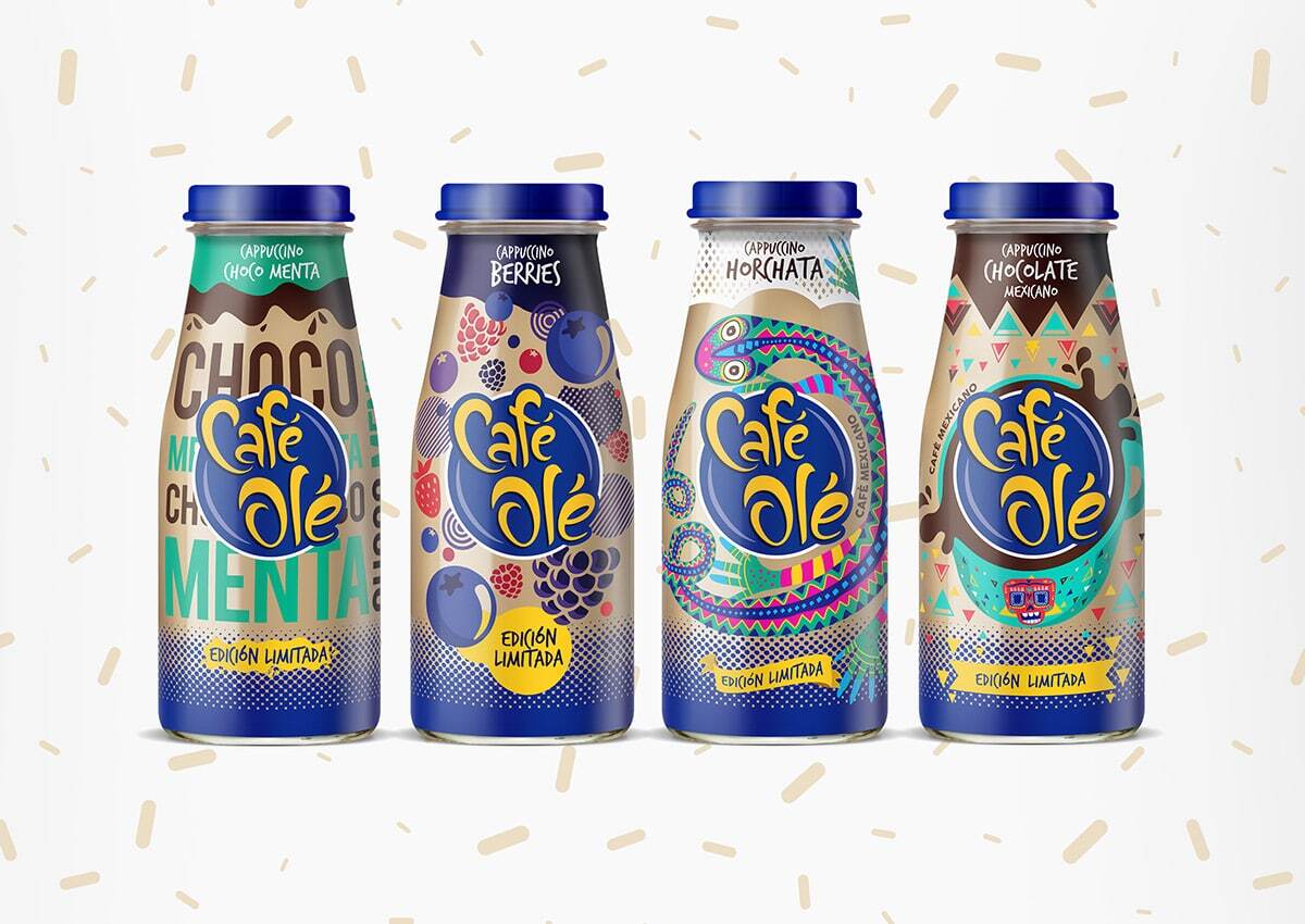 imaginity, cafe ole, special-editions, packaging design, ice coffee