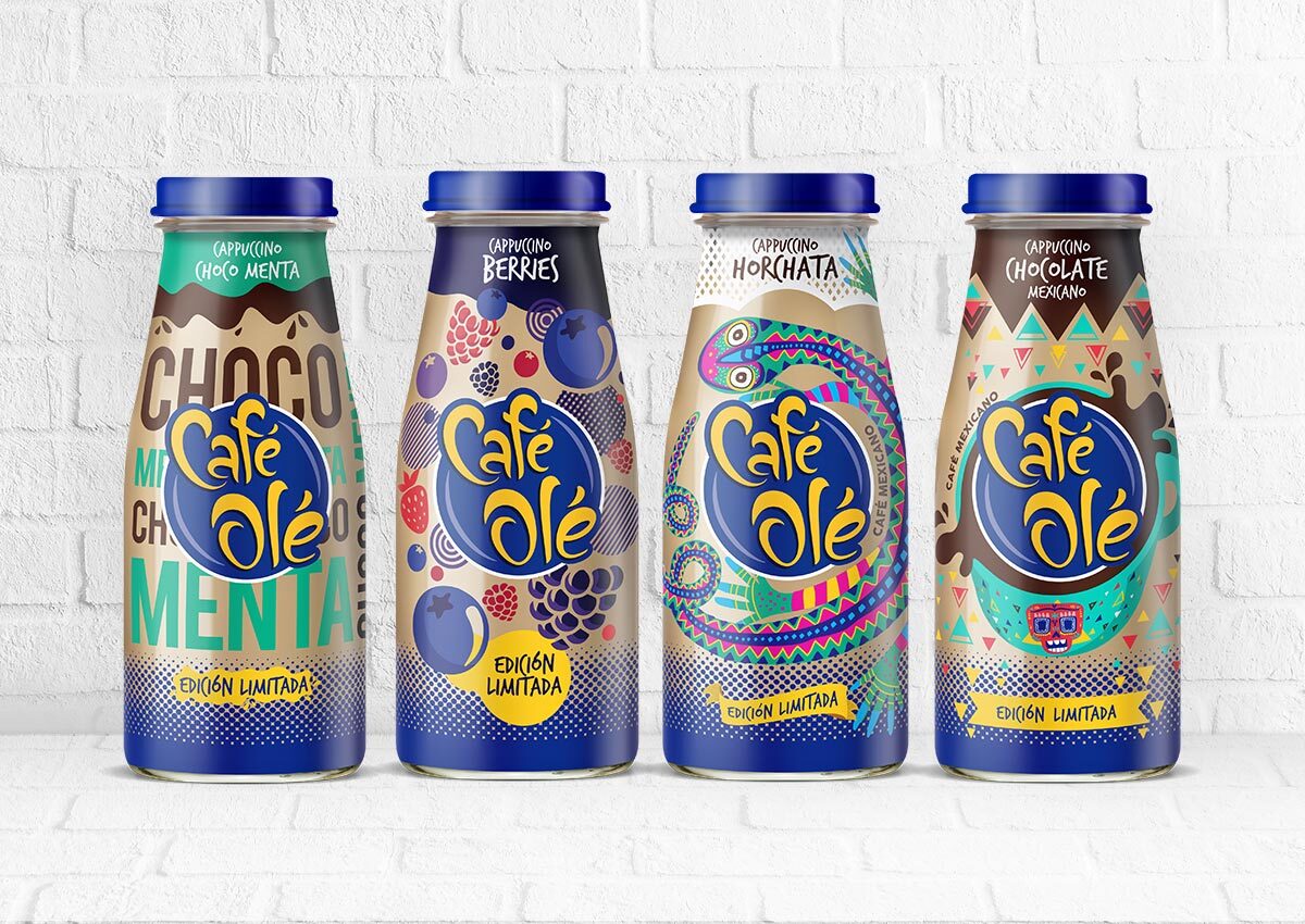 Imaginity, Cafe Ole, Special Editions, Packaging Design, Ice Coffee
