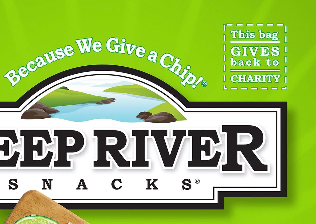 Imaginity, Deep River Snacks, Zesty Lime, Packaging Design, Charity