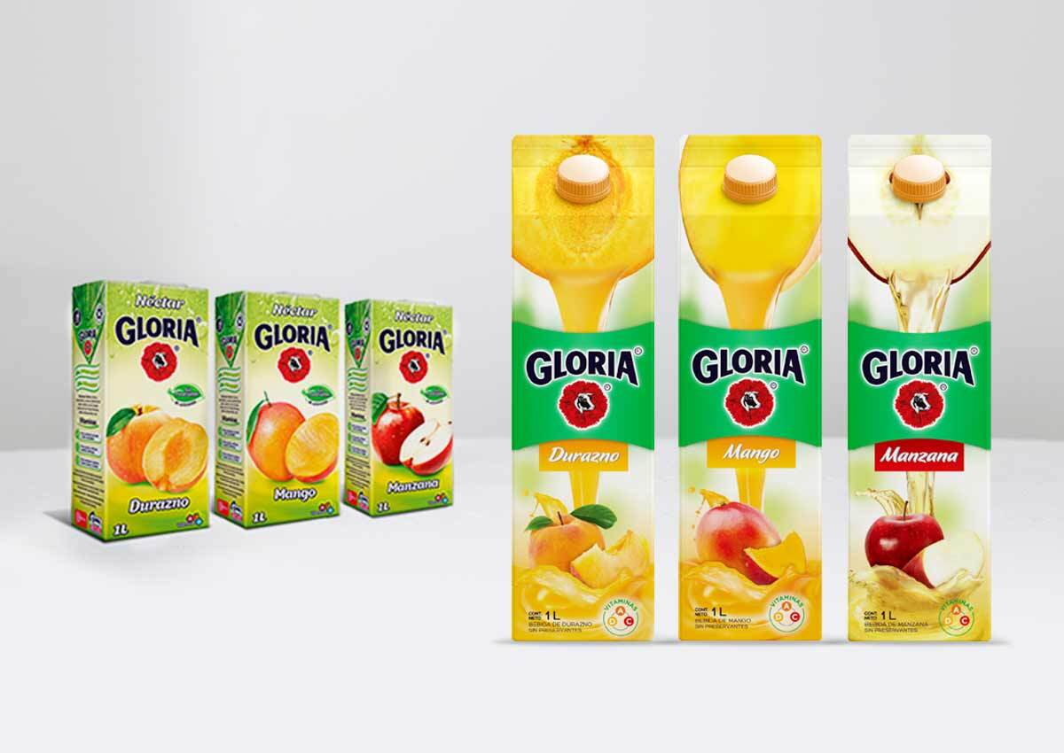imaginity, Gloria, Diseño de Packaging, Antes y Después