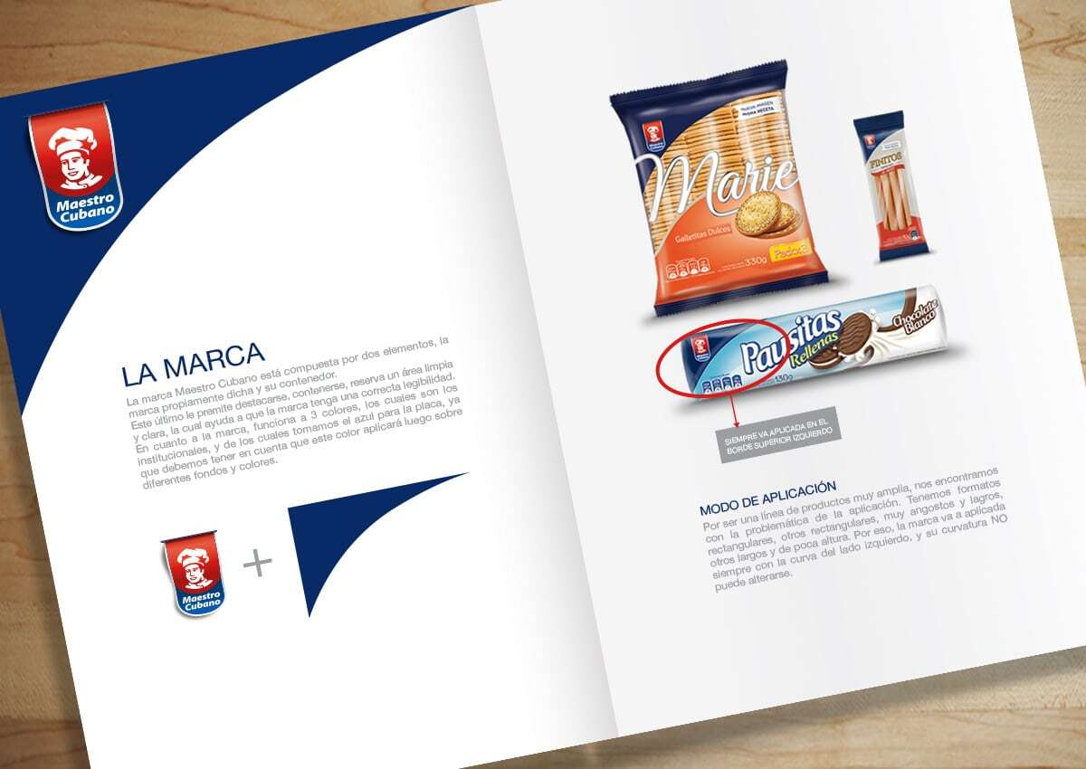 Imaginity, Maestro Cubano, Branding, Packaging, Design Cookies, Brand Guideline Detail
