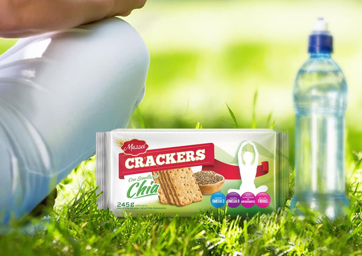 Imaginity, Mazzei, Chia, Crackers, Packaging Design, Cookies