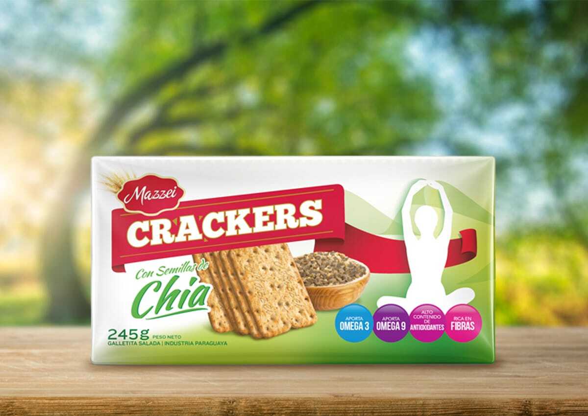 Imaginity, Mazzei, Chia, Crackers, Packaging Design, Seeds