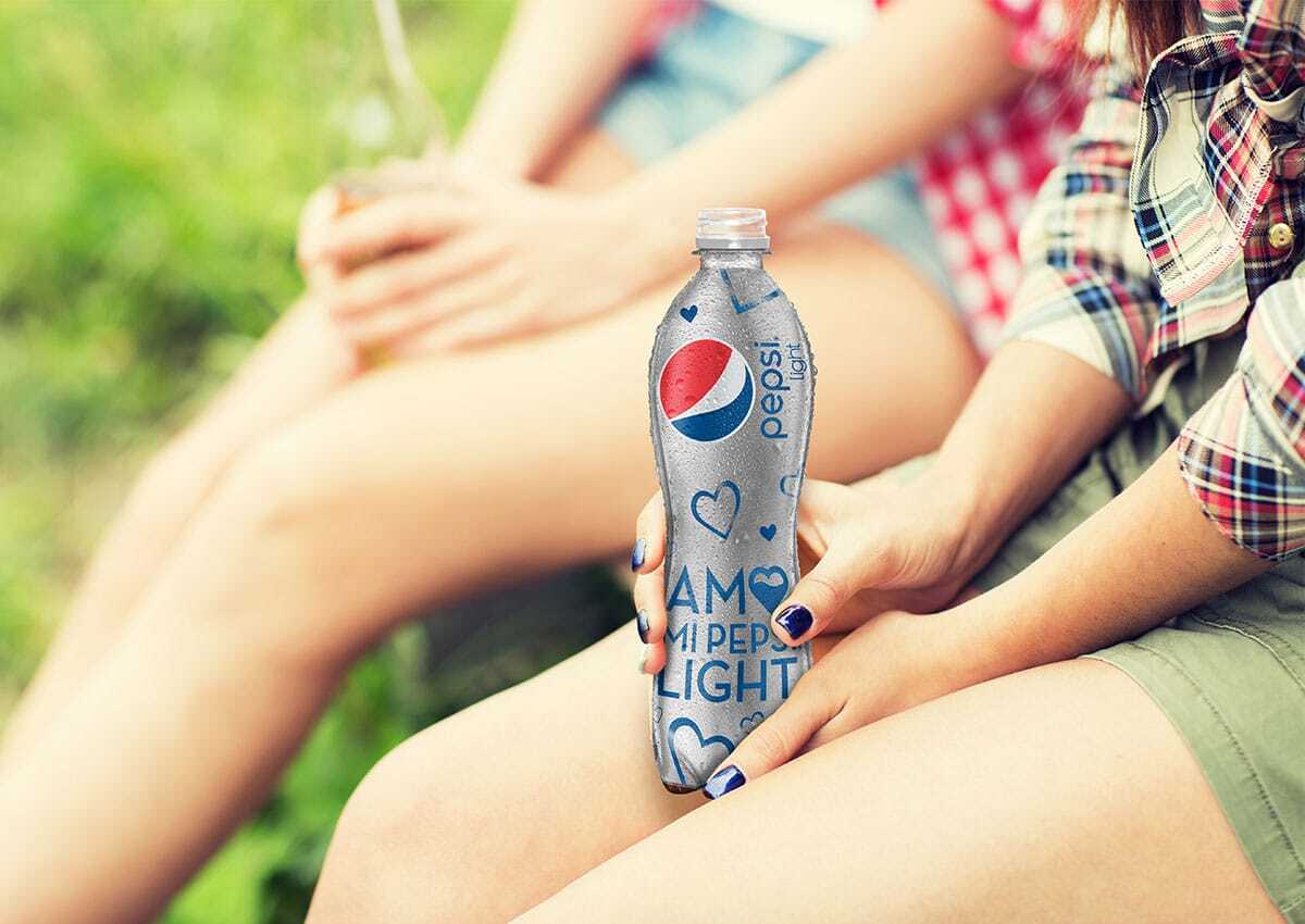 Imaginity, Pepsi Light, Packaging Design, Fullbody