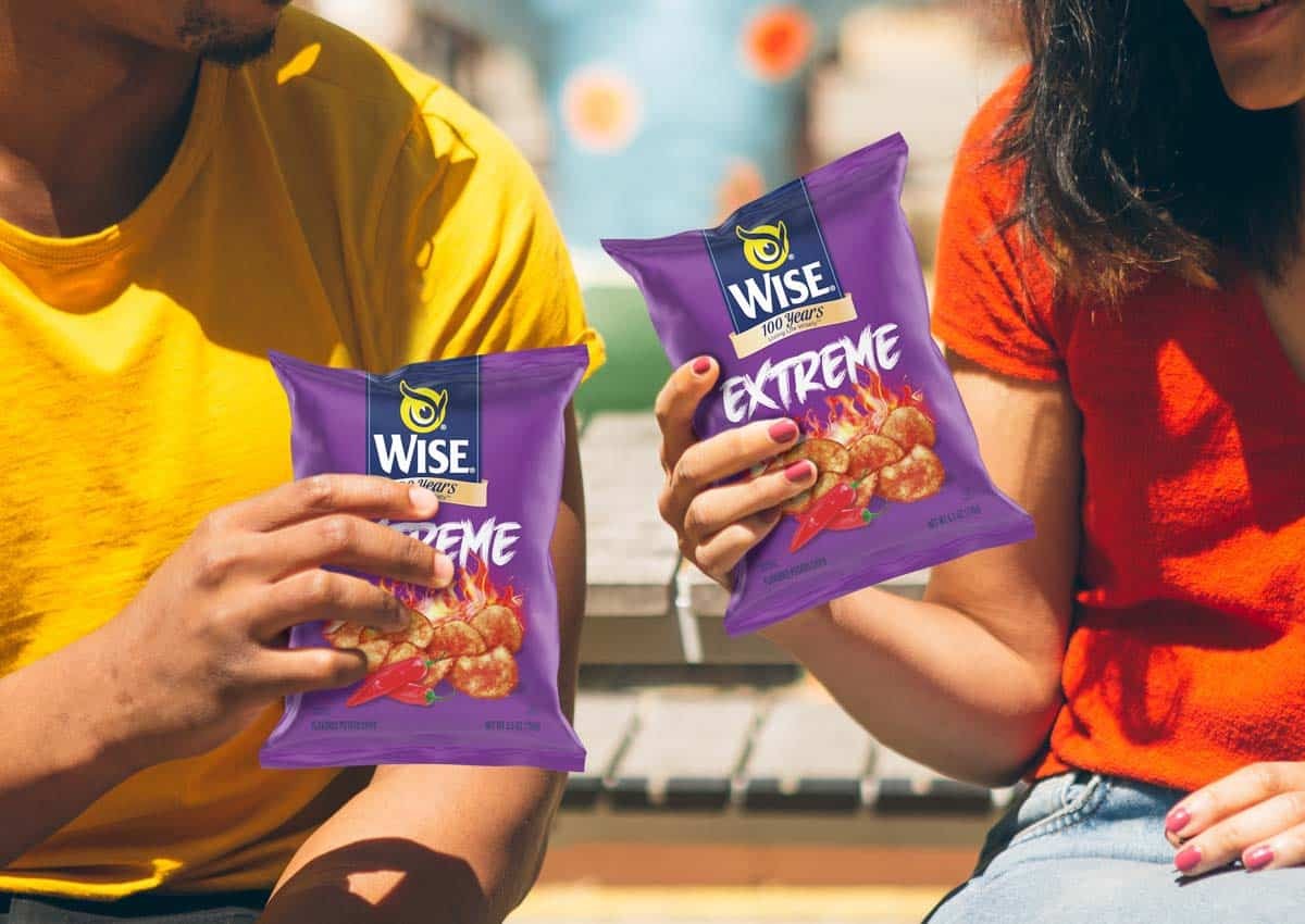 Imaginity, Wise Snacks Extreme, Packaging Design, Friends