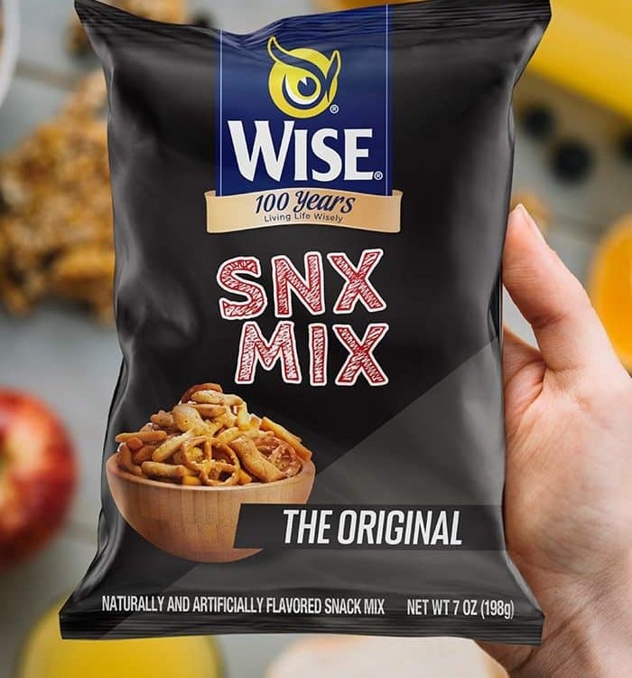 Imaginity, Wise Snacks, Snx Mix, Packaging Design, Snack Mix