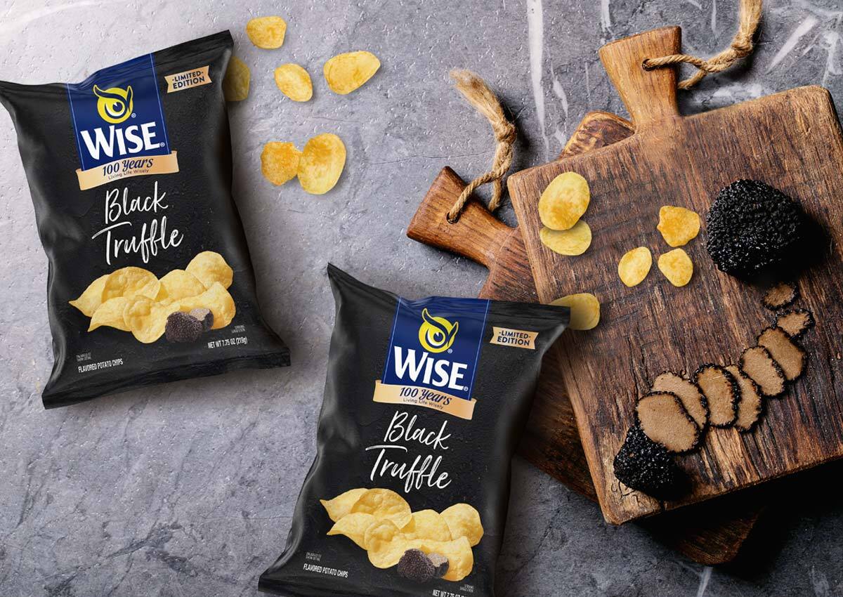 Imaginity, Wise, Black Truffle, Premium, Packaging, Design, Snacks, Potato Chips