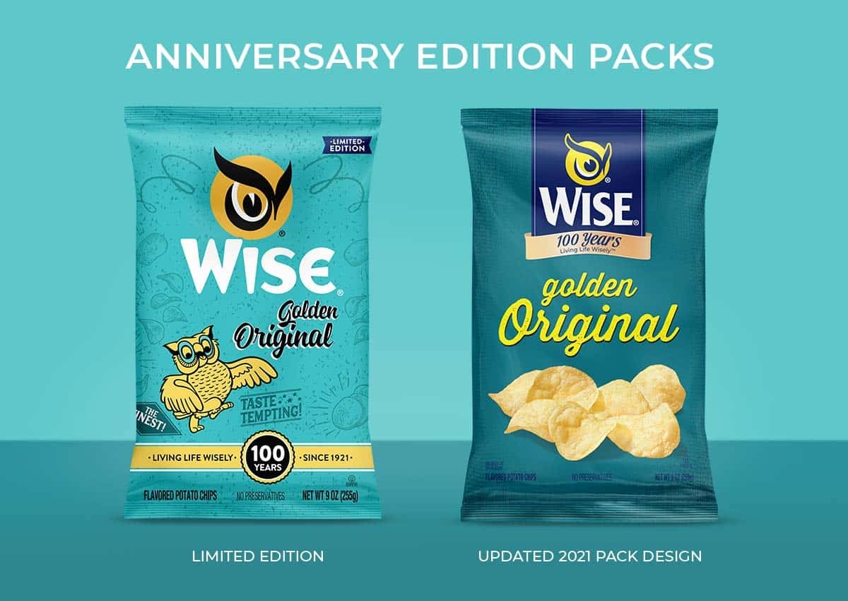 Imaginity, Wise, Quarter 1, Anniversary, Pack Design, Snacks, Golden Original