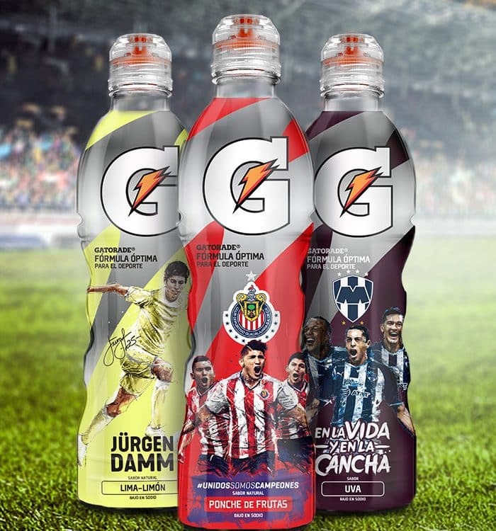 Imaginity, Gatorade, Equipo De Fútbol, Diseño de packaging, Botellas