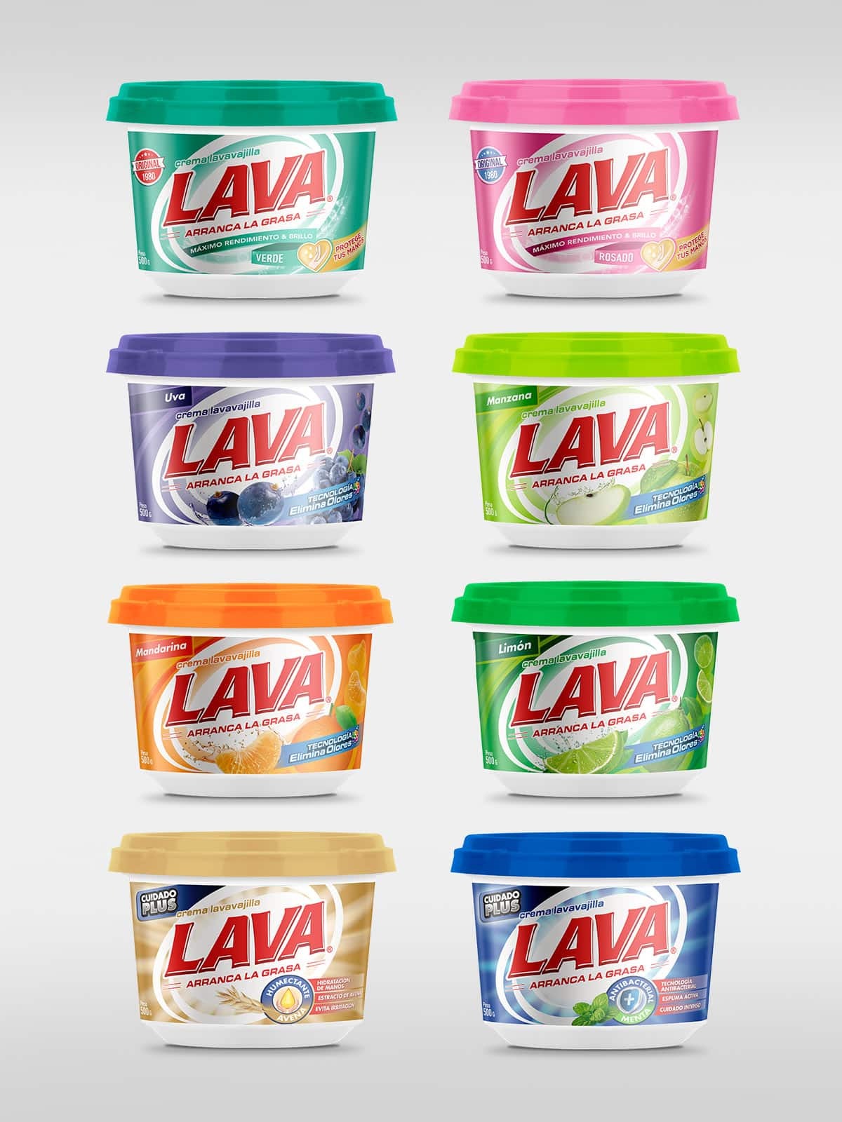 Imaginity, Lava, Dishwasher Cream, Packaging Design, Branding, Flavors