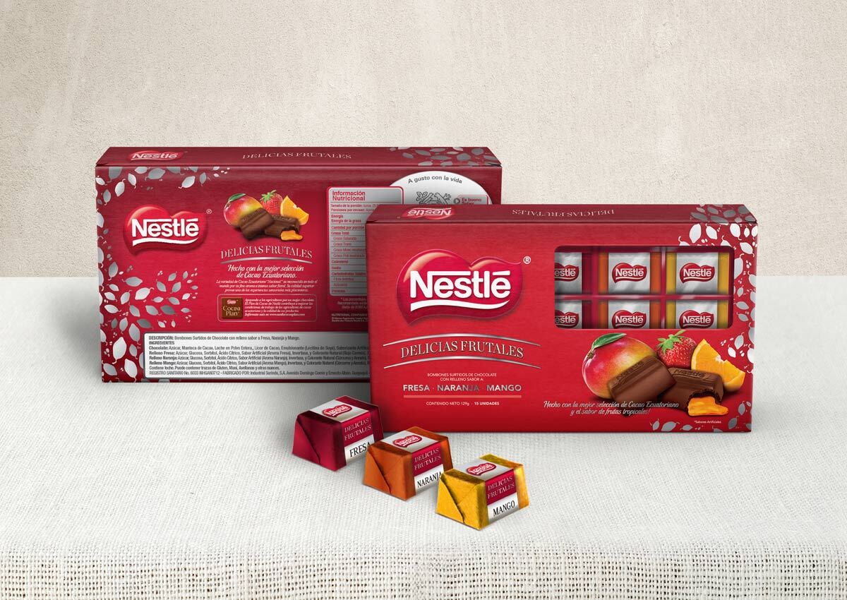 Imaginity, Nestlé, Delicias Frutales, Edición Especial, Diseño de Packaging