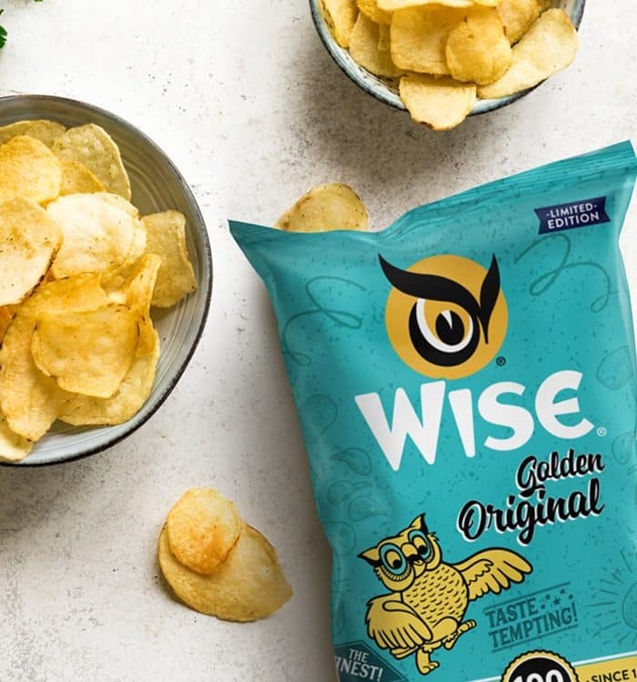 Imaginity, Wise, Quarter 1 Retro, Packaging Design, French Fries, Limited Edition, Snacks, 100 Years