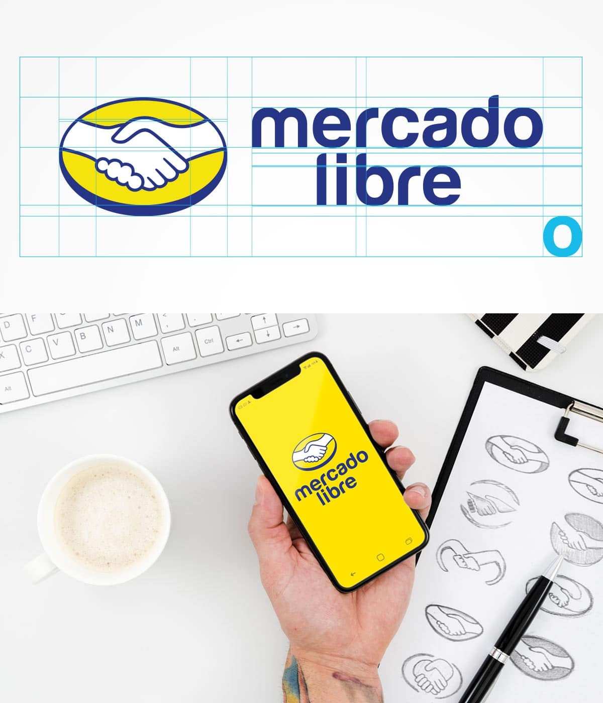 Imaginity, Mercado Libre, Branding, Logo Design, Grid