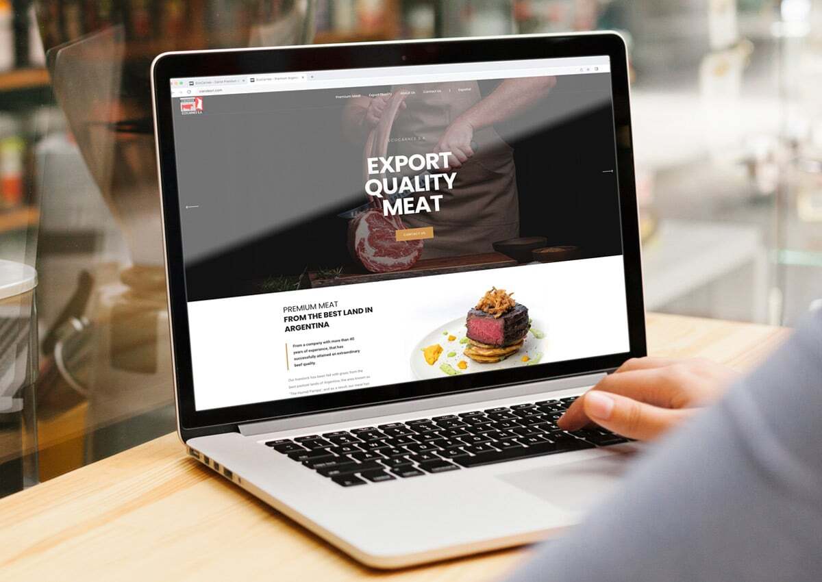 Imaginity, Ecocarnes, Viande, Meat, Premium, Web, Design