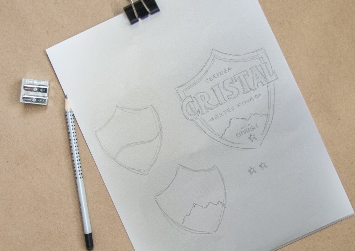 Imaginity, Cristal, Beer, Branding, Logo, Draft Evolution