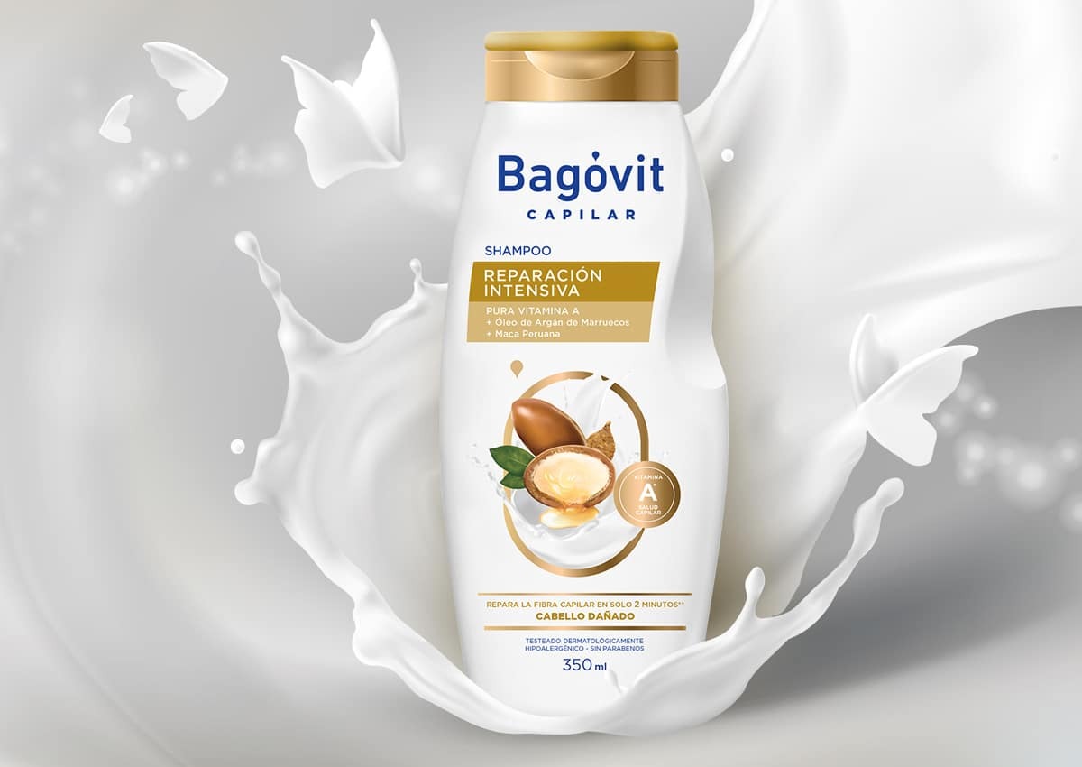 Imaginity, Bagovit, Diseño de Producto, Shampoo, Botella, Cuidado Personal