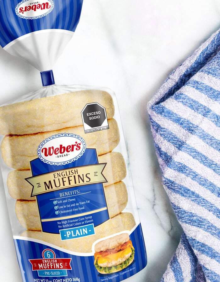 Imaginity, Weber´s, Bread, English Muffins, Packaging Design