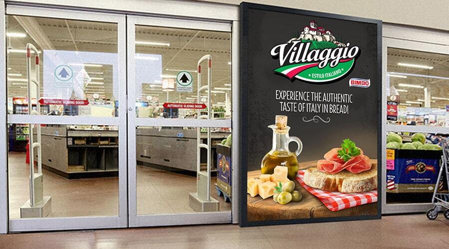 Imaginity, Servicios, Punto de Venta, Zonas Supermercado, Bimbo, Villaggio, 01, eng