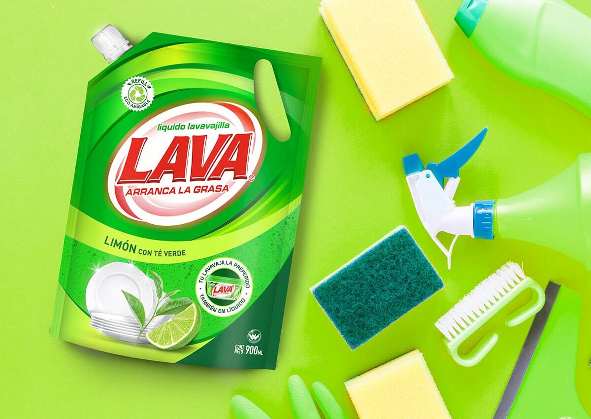 Imaginity, Lava, Dishwasher detergent, Packaging Design, Cleaning Products