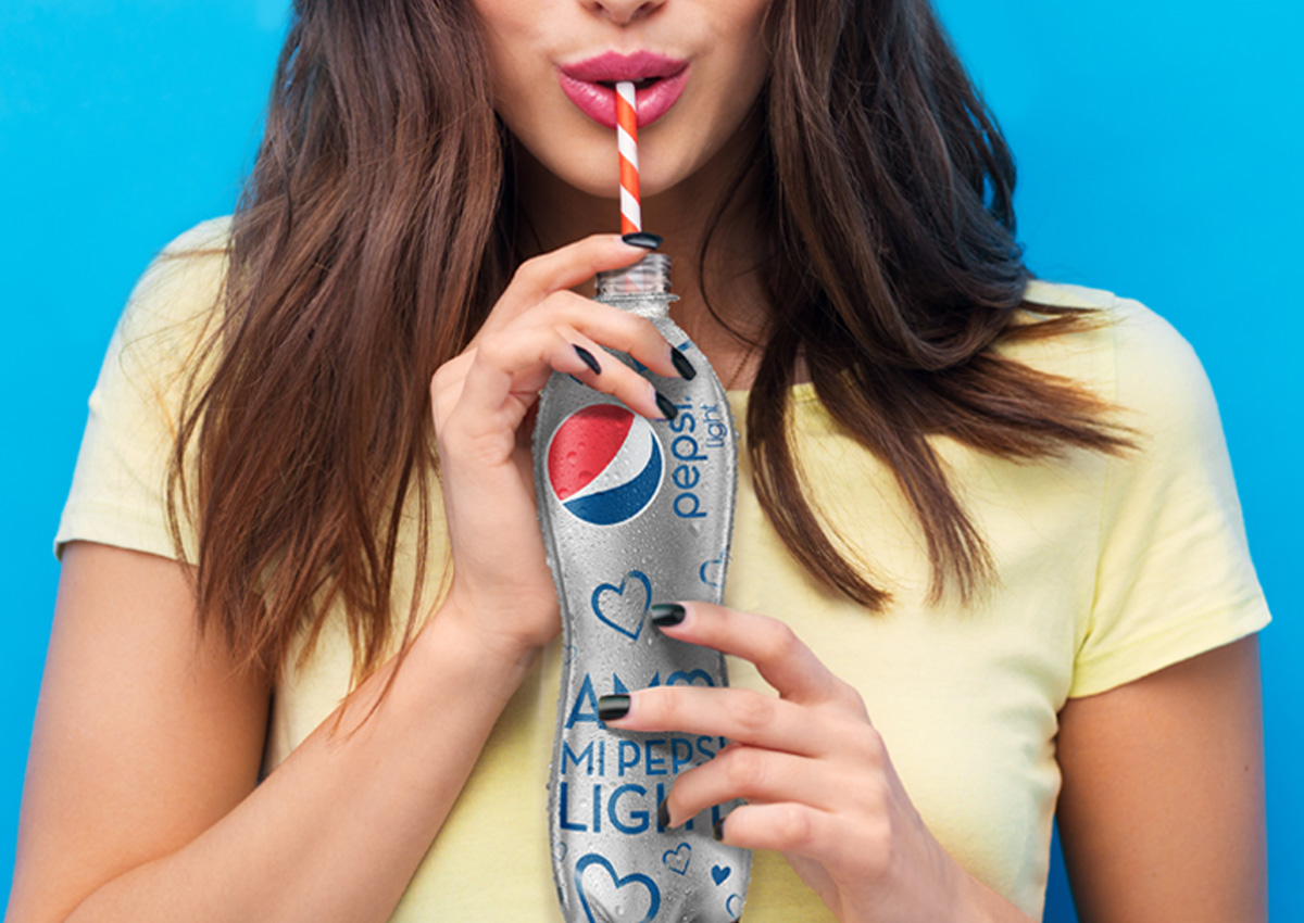 Imaginity, Pepsi Light, Packaging Design, Bottle, girl