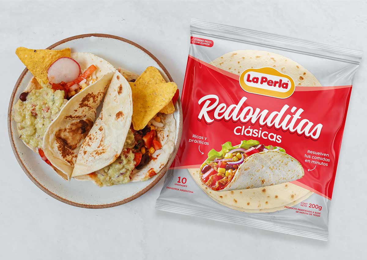 imaginity, la perla redonditas, packaging design, design pack tacos