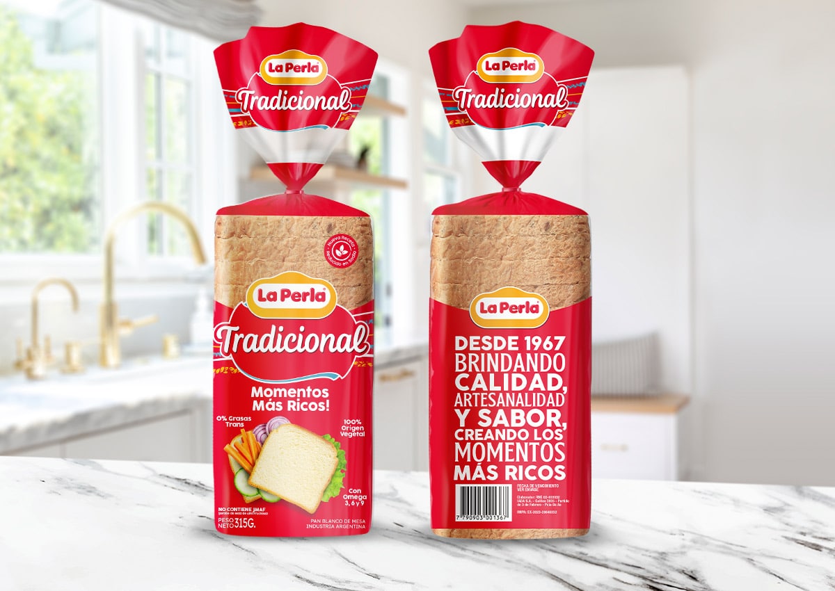 Imaginity, La Perla Sliced Bread, Traditional, Branding, Packaging Design