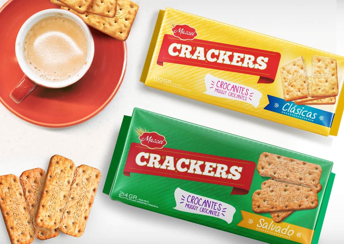 Imaginity, Mazzei, Crackers, Crackers, Packaging Design, Crunchy, Paraguay