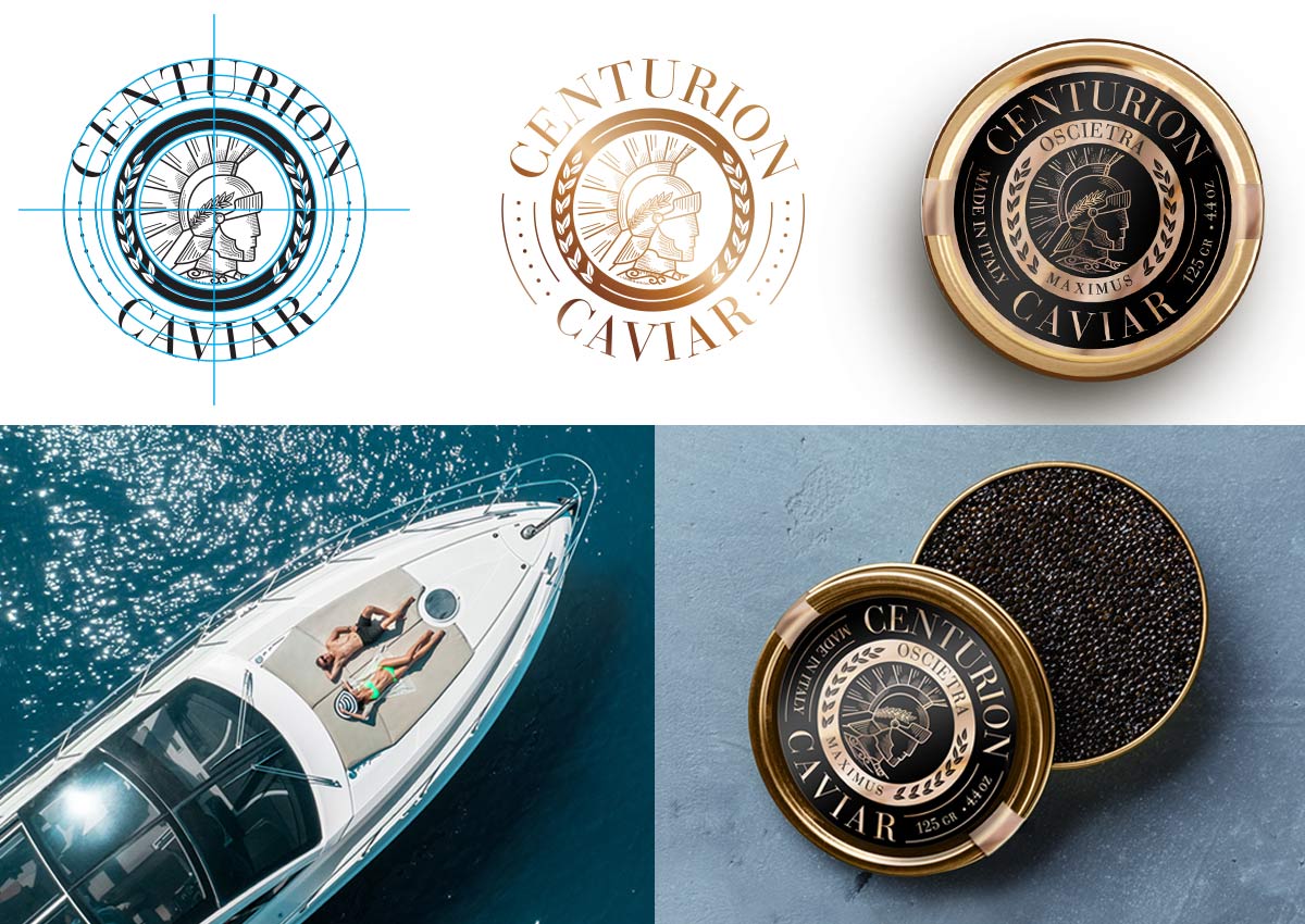 Imaginity, Storytelling, Centurion Caviar, Branding, Logo Design, Gourmet, Premium