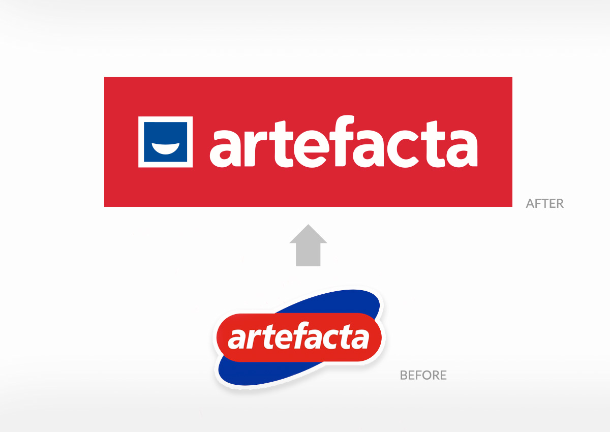 Imaginity, Artefacta, Store, Branding, Before and After