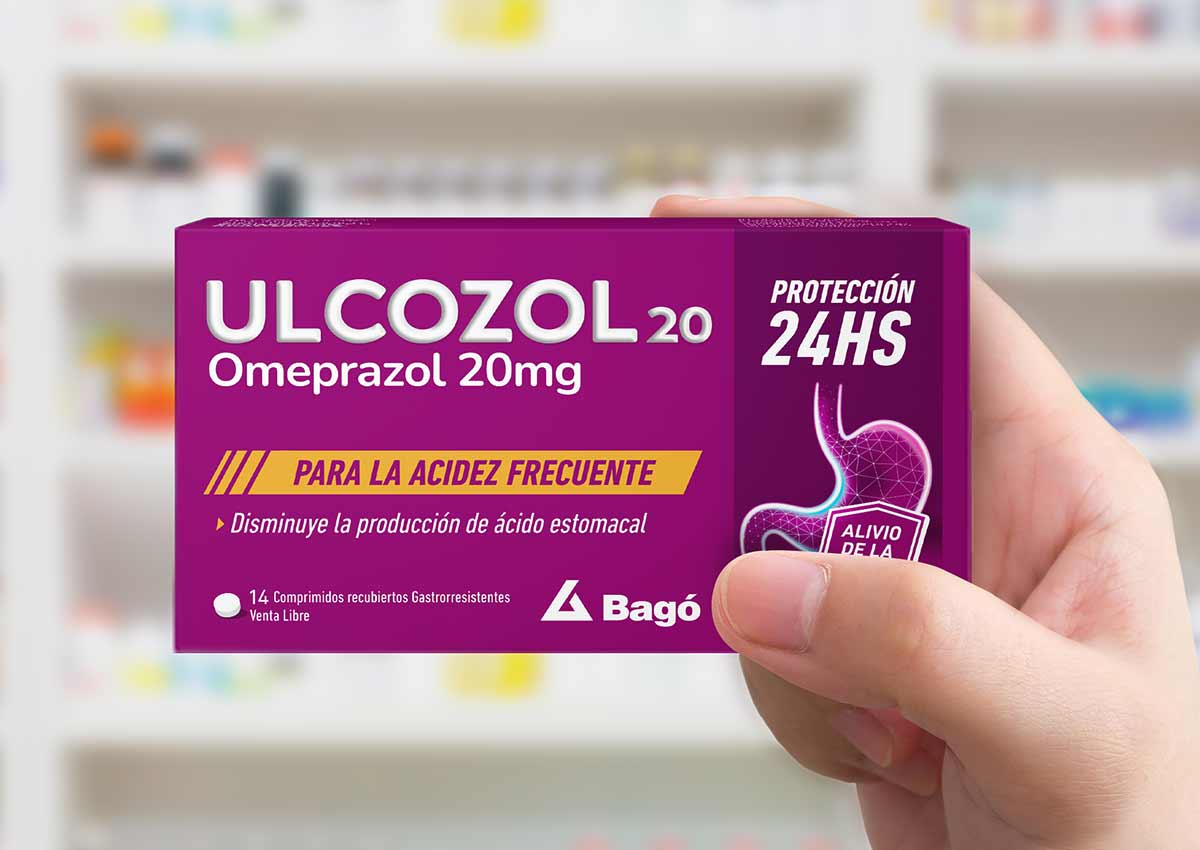 imaginity, bago ulcozol, diseño de packaging, mano farmacia