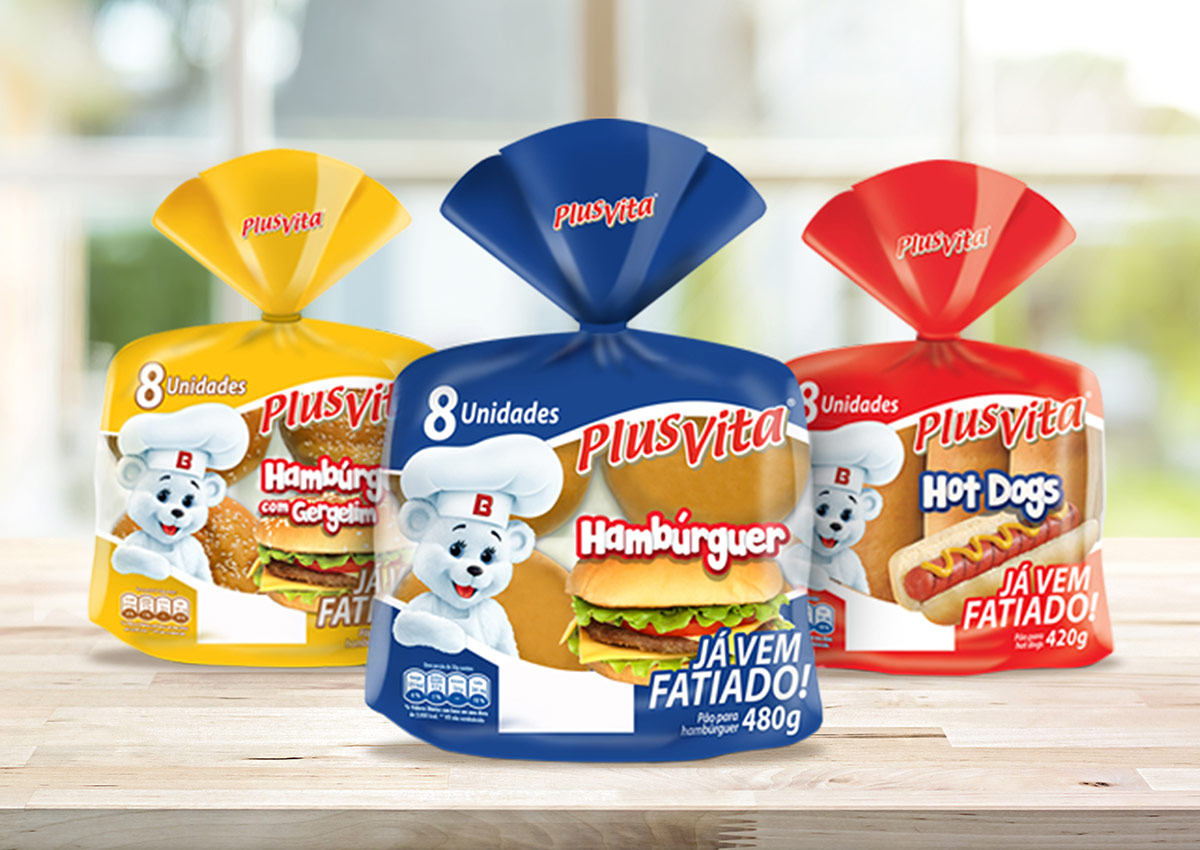 Imaginity, Bimbo, Plusvita, Hamburguer, Packaging Design, Bread, Brasil