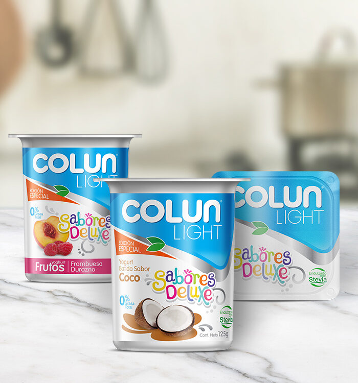 Imaginity, Colun Light, Branding, Diseño De Packaging, Activación De Marca, Sabores Deluxe, Yogur