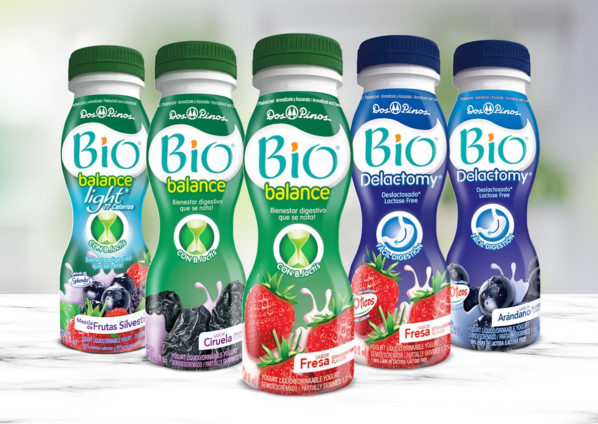 Imaginity, Dos Pinos, Bio, Branding, Diseño De Packaging, Yogur, Balance, Light, Delactomía, Costa Rica