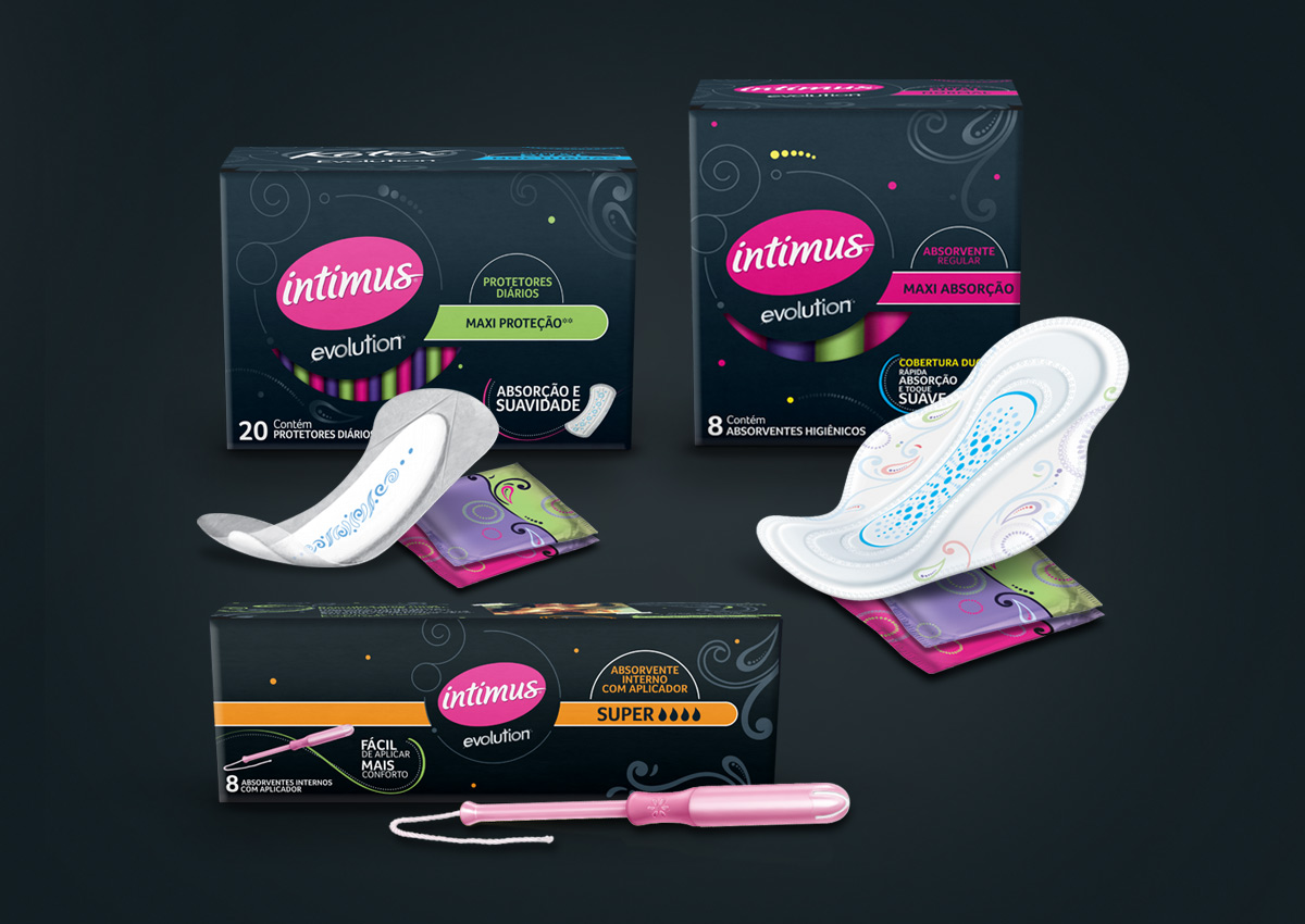 Imaginity, KCC, Kimberly Clark, Kotex, Intimus, Branding, Diseño De Packaging, Línea De Productos, Cuidado Personal, Brasil, 2