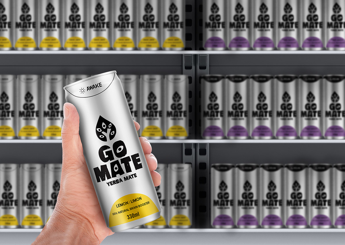 Imaginity, The Power Of Packaging, Go Mate, Brand Activation, Point Of Sale, Can, Packaging Design