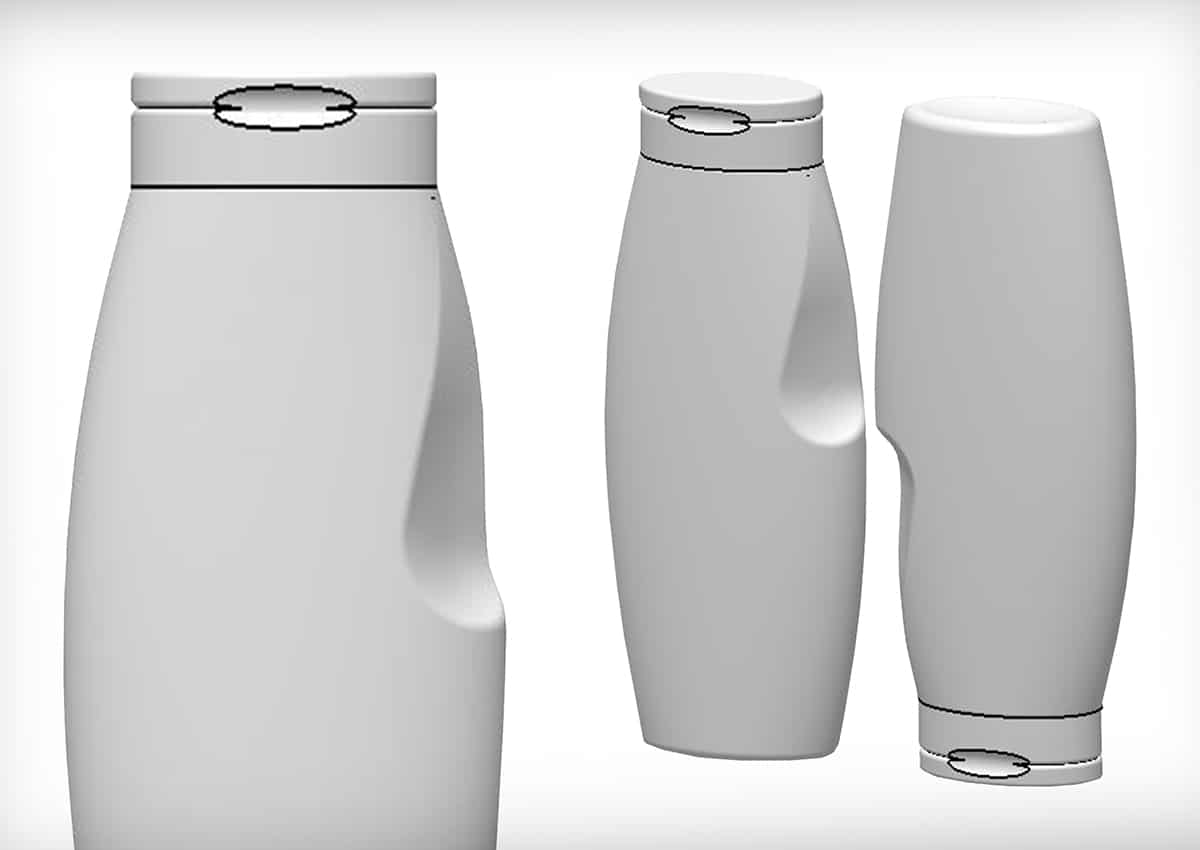 Imaginity, Bagóvit, Product Design, Shampoo, Hair Conditioner, 2D, Modeling, Preliminary, Sizing, 2