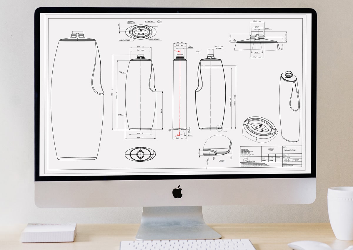 Imaginity, Bagóvit, Product Design, Shampoo, Hair Conditioner, Dieline, Bottle 3D, Modeling