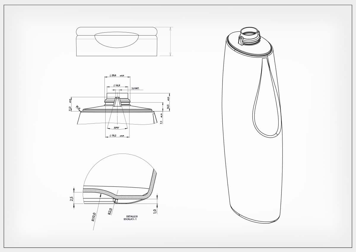 Imaginity, Bagóvit, Product Design, Shampoo, Hair Conditioner, Modeling, Dieline, 2B