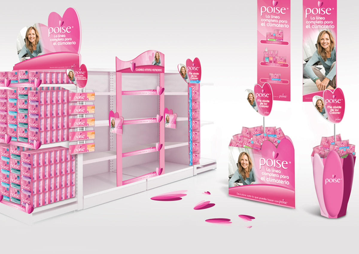 Imaginity, Personal Care, Beauty, Woman, Poise, In Store, Brand Activation