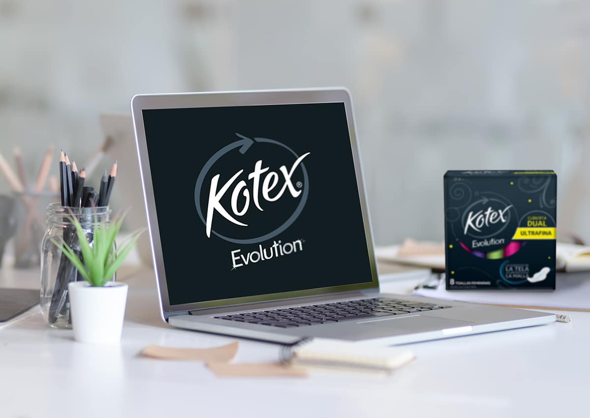 Imaginity, Servicios, Consultoría De Marca, Kotex Evolution, Marca, Diseño De Packaging