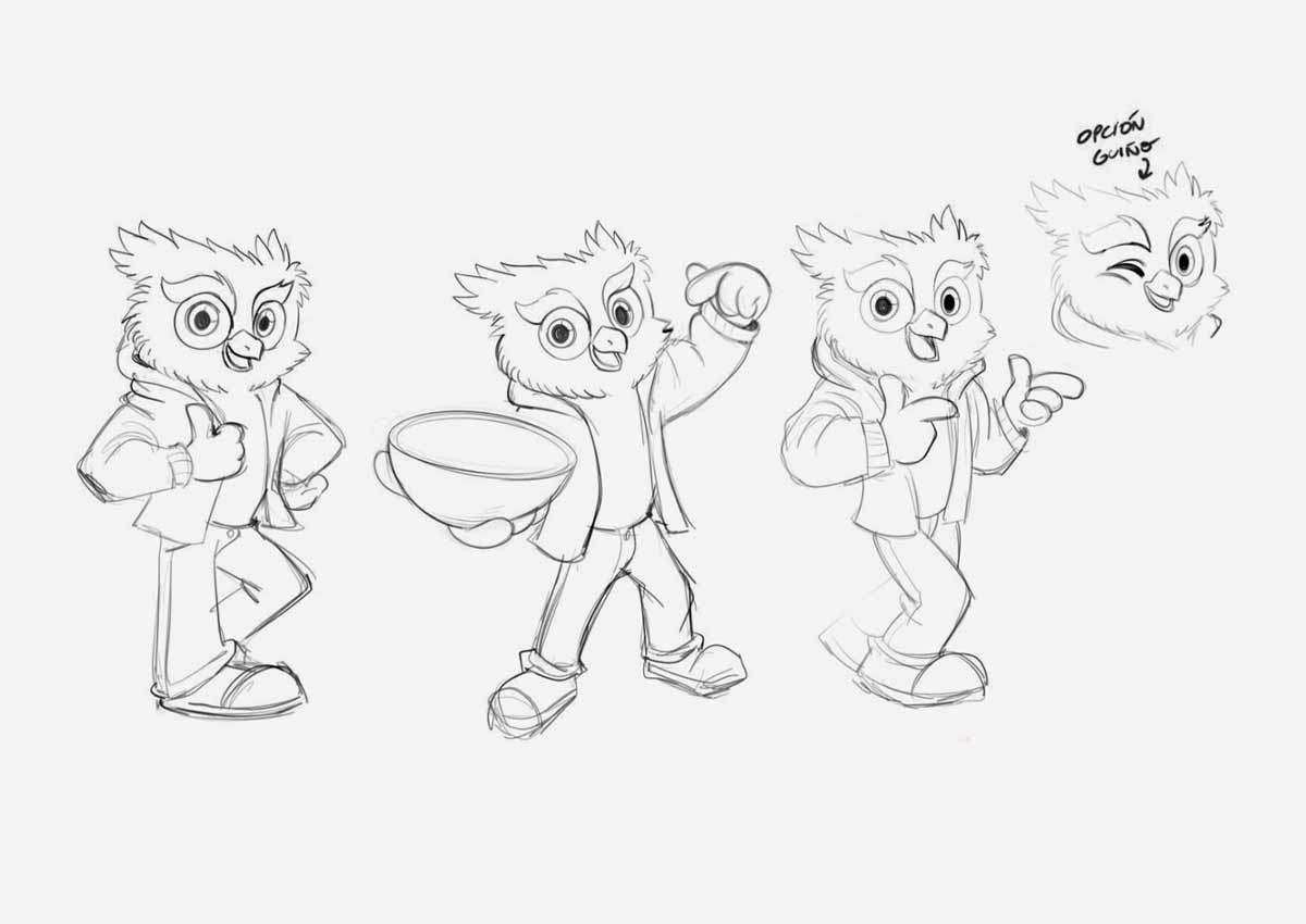 imaginity, wise peppy, mascot design, peppy position