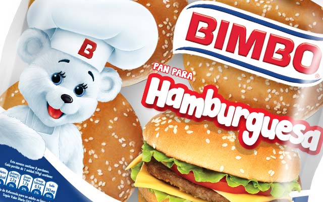 Detail of the packaging design for the hamburger bun with sesame from Grupo Bimbo, Mexico - Imaginity