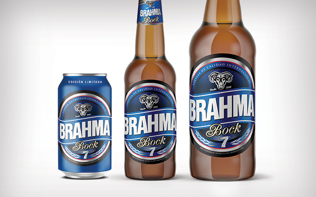 Brahma Bock Packaging Design